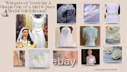 Whispers of Yesterday a Unique One-Of-A-Kind 6-piece Bridal Headpiece Collection