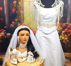 Whispers of Yesterday a Unique One-Of-A-Kind 6-piece Bridal Headpiece Collection