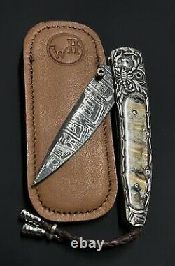 William Henry Knife B10 One Of A Kind Knife & Blade September 2013 Fossil