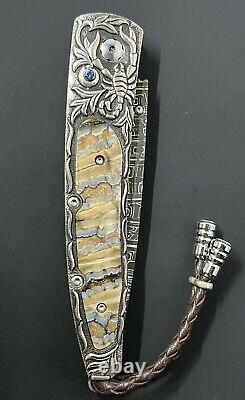 William Henry Knife B10 One Of A Kind Knife & Blade September 2013 Fossil