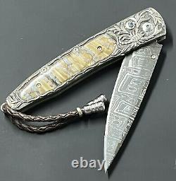 William Henry Knife B10 One Of A Kind Knife & Blade September 2013 Fossil