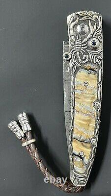 William Henry Knife B10 One Of A Kind Knife & Blade September 2013 Fossil