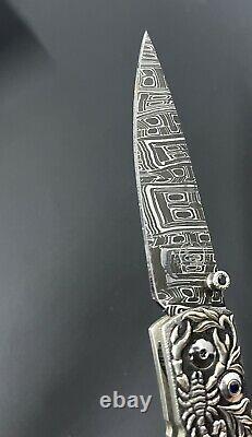 William Henry Knife B10 One Of A Kind Knife & Blade September 2013 Fossil