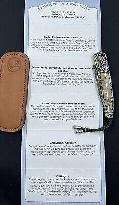 William Henry Knife B10 One Of A Kind Knife & Blade September 2013 Fossil