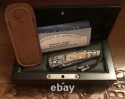 William Henry Knife B10 One Of A Kind Knife & Blade September 2013 Fossil