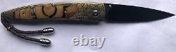 William Henry Knife Collectors Series One Of A Kind December 2013 Diamond Fossil