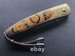 William Henry Knife Collectors Series One Of A Kind December 2013 Diamond Fossil