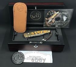 William Henry Knife Collectors Series One Of A Kind December 2013 Diamond Fossil