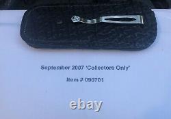 William Henry Knife Collectors Series One Of A Kind September 2007 Mammoth