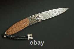 William Henry Knife Collectors Series One Of A Kind September 2009 22k & Xylal