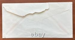Willie Mays Twice Autographed Envelope One Of a Kind The Willie Mays Collection