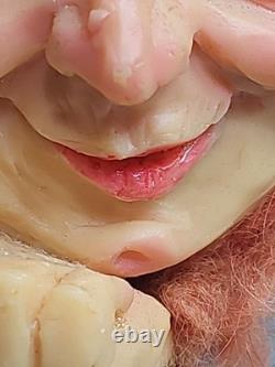 Witch Handmade One Of A Kind Whimsical Art Pumpkin Figurine 10 Rustic Decor