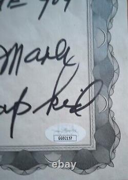 Wizard Of Oz-Autographed Lollipop Kids Collection 1 Of A Kind JSA Only One