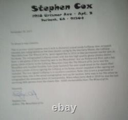 Wizard Of Oz-Autographed Lollipop Kids Collection 1 Of A Kind JSA Only One