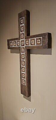 Wood Cross Handmade One Of A Kind