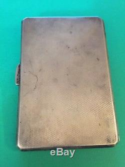 World War II ONE of A KIND Collection Sterling Silver Cigarette Case Ring ID Tag