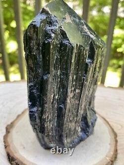 XL Raw A+ Black Tourmaline Self Standing/unique/one Of A Kind Piece