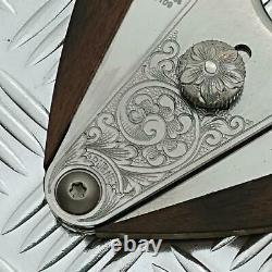 XiKAR Xi3 Ebony Cigar Cutter Custom hand engraved and signed one a kind