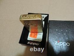 Zippo Lighter Custom Trump Engraved Solid Brass Lighter One Of A Kind New