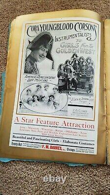 1916 L'un Des Kind Circus Réservation Catalogue Saint Graal Of Circus Acts Barnes