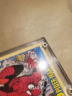 1990's Impel Marvel Spiderman Error Card Redskull Rare L'une D'une Erreur D'impression