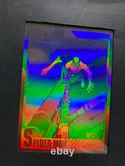 1991 Marvel Universe II Prototype Sample Spider-man Holo Card One Of A Kind