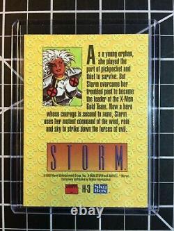 1993 Marvel X-men Series 2 Cartes Holithogramme Carte D'erreur Set One-of-a-kind