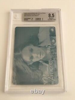 2015 Avengers Scarlet Witch Printing Plate One Of A Kind 1/1 Elizabeth Olsen Bgs