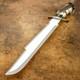 20 Machettes Bowie De Chasse Sur Mesure Uniques En Acier &agrave; Outils D2, Corne De Cerf<br/>