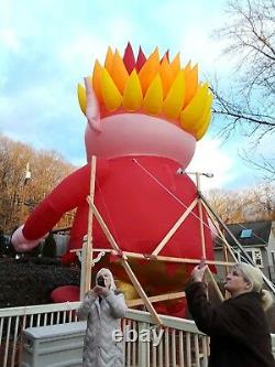 32' Pied Massive Christmas Inflatable Heat Miser Custom Made One Of A Kind