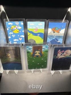 6 Autels Peints à La Main Uniques Par Pokemonkardart