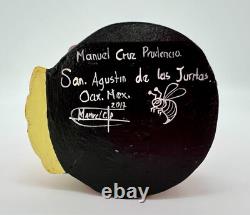 AIGLE - Belle pièce unique en bois sculpté à la main ALEBRIJE de Oaxaca, Mexique