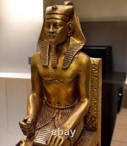 ARTÉFACTS ÉGYPTIENS ANCIENS UNIQUES STATUE DU PHARAON RAMSES II Av. J.-C.