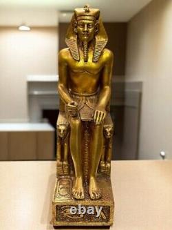 ARTÉFACTS ÉGYPTIENS ANCIENS UNIQUES STATUE DU PHARAON RAMSES II Av. J.-C.