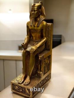 ARTÉFACTS ÉGYPTIENS ANCIENS UNIQUES STATUE DU PHARAON RAMSES II Av. J.-C.