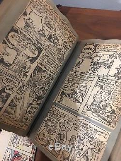 Album De Bandes Dessinées Pogo Des Années 1950 Signé Par Walt Kelly