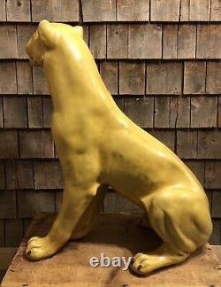 Amazing Vintage One Of A Kind Carnival Circus Fair Grande Figure Panther Disney