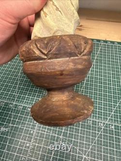 Angel en bois sculpté et peint vintage 14 sur piédestal, pièce unique, LIVRAISON GRATUITE Angel en bois sculpté et peint vintage 14 sur piédestal, pièce unique, LIVRAISON GRATUITE