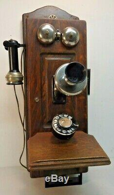 Antique Stromberg Carlson Chicago Téléphone One Of A Kind