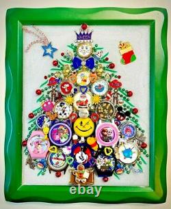Arbre de Noël, collection de montres pour enfants, bijou encadré, œuvre d’art unique, décoration