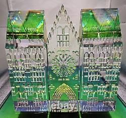 Arc-en-ciel de cristal Iris Cathédrale, unique en son genre, 64 LB 2,099 composants