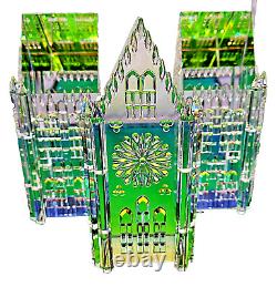 Arc-en-ciel de cristal Iris Cathédrale, unique en son genre, 64 LB 2,099 composants