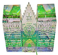 Arc-en-ciel de cristal Iris Cathédrale, unique en son genre, 64 LB 2,099 composants