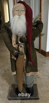 Arnett Santa Unico Collectible Américain Fait Main Retiré 24