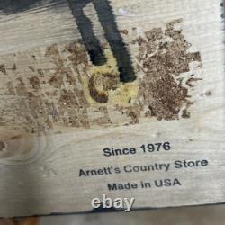 Arnett Santa Unico Collectible Américain Fait Main Retiré 24