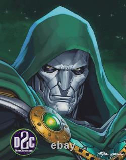 Art Comique Peinture Acrylique Unique / Docteur Fatalis