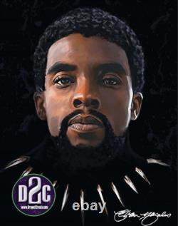 Art Comique Unique / La Panthère Noire / Hommage à Chadwick Boseman