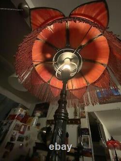 Art Nouveau Lampe À Drapeau Antique Originale Un D'un Genre Vintage Art Déco