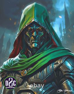 Art de la bande dessinée unique en son genre / Victor Von Doom