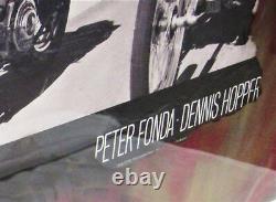 Art mural de moto Easy Rider RARE, unique en son genre, en résine époxy, dimensions 32x49, collectionneur.